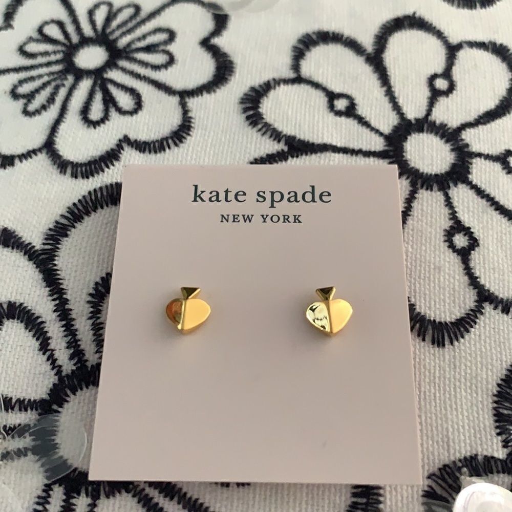 Kate Spade Gold Tone Small Studsearrings E